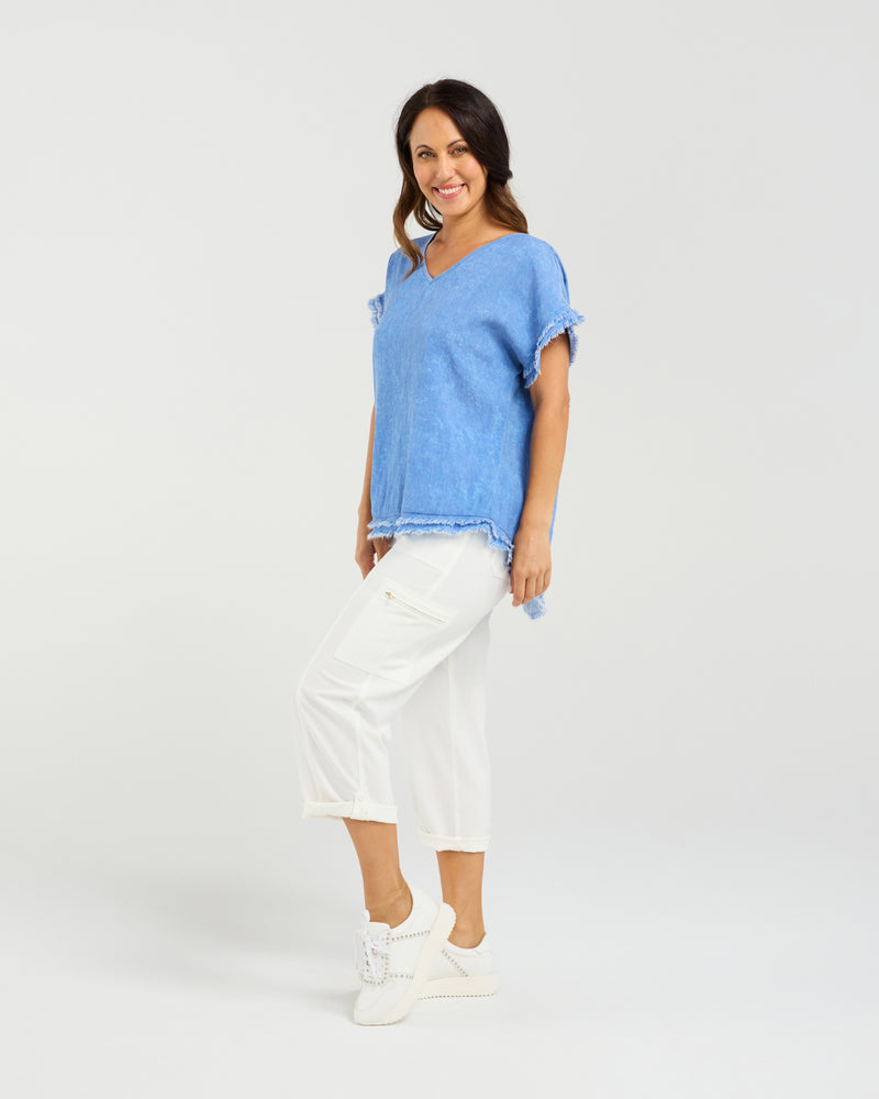 Seduce Lilah Top - Blue