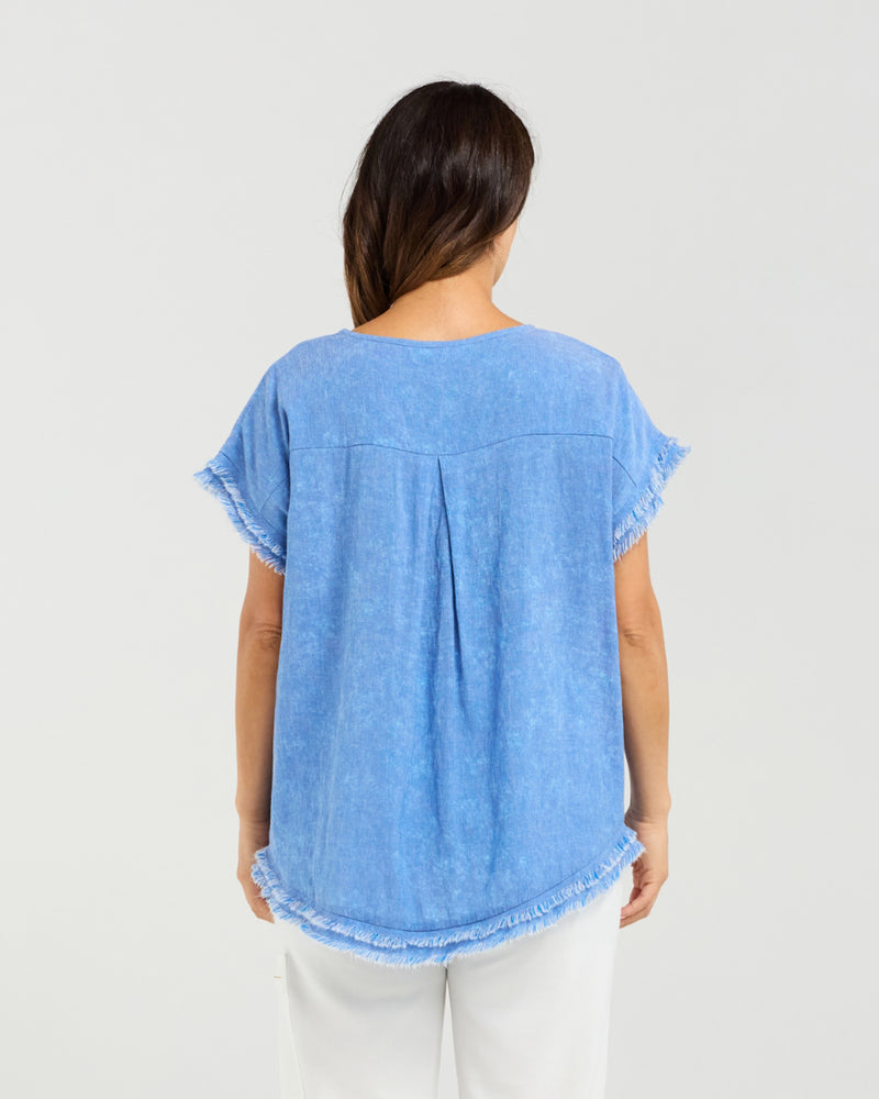 Seduce Lilah Top - Blue
