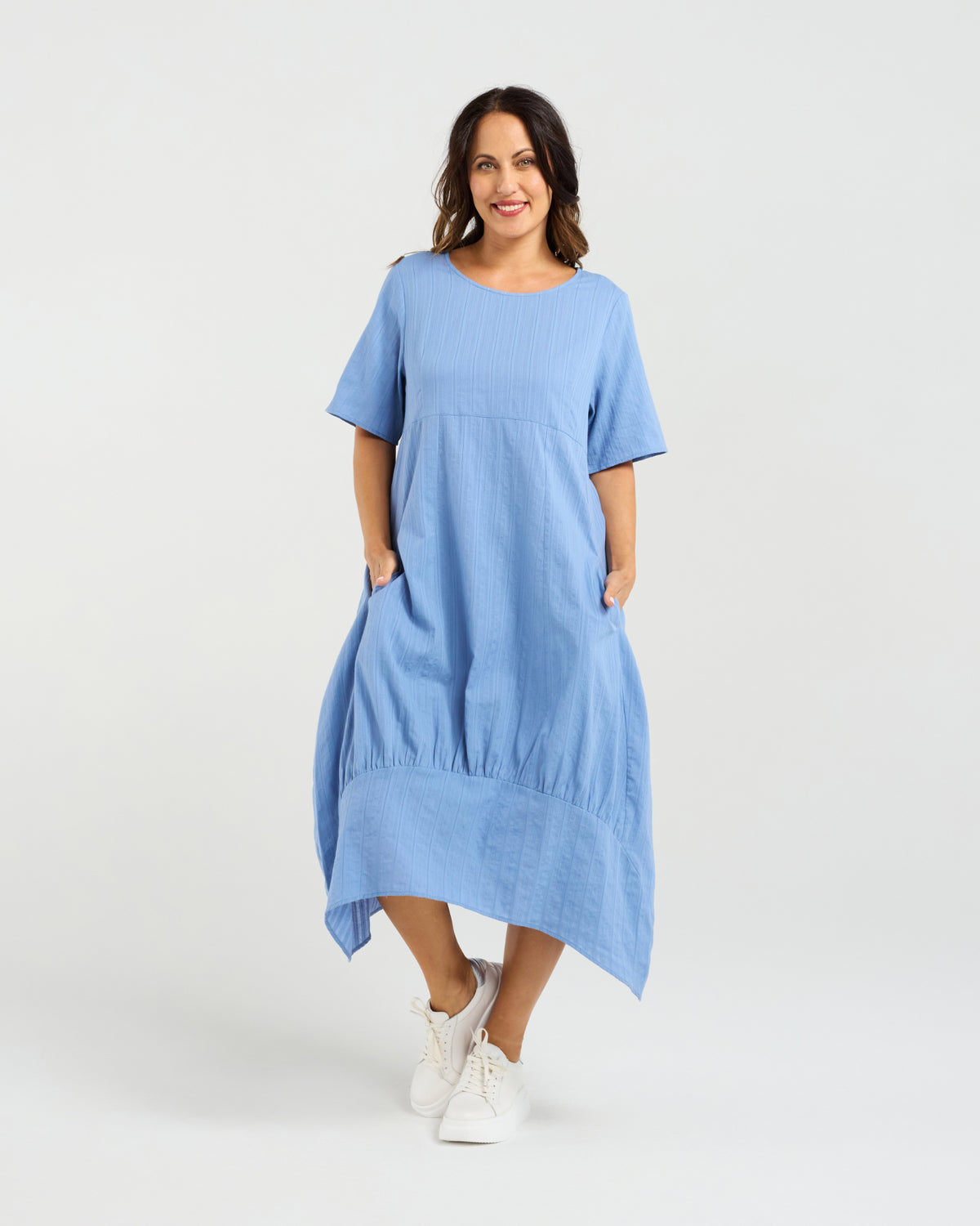 Seduce Selena Dress - Blue