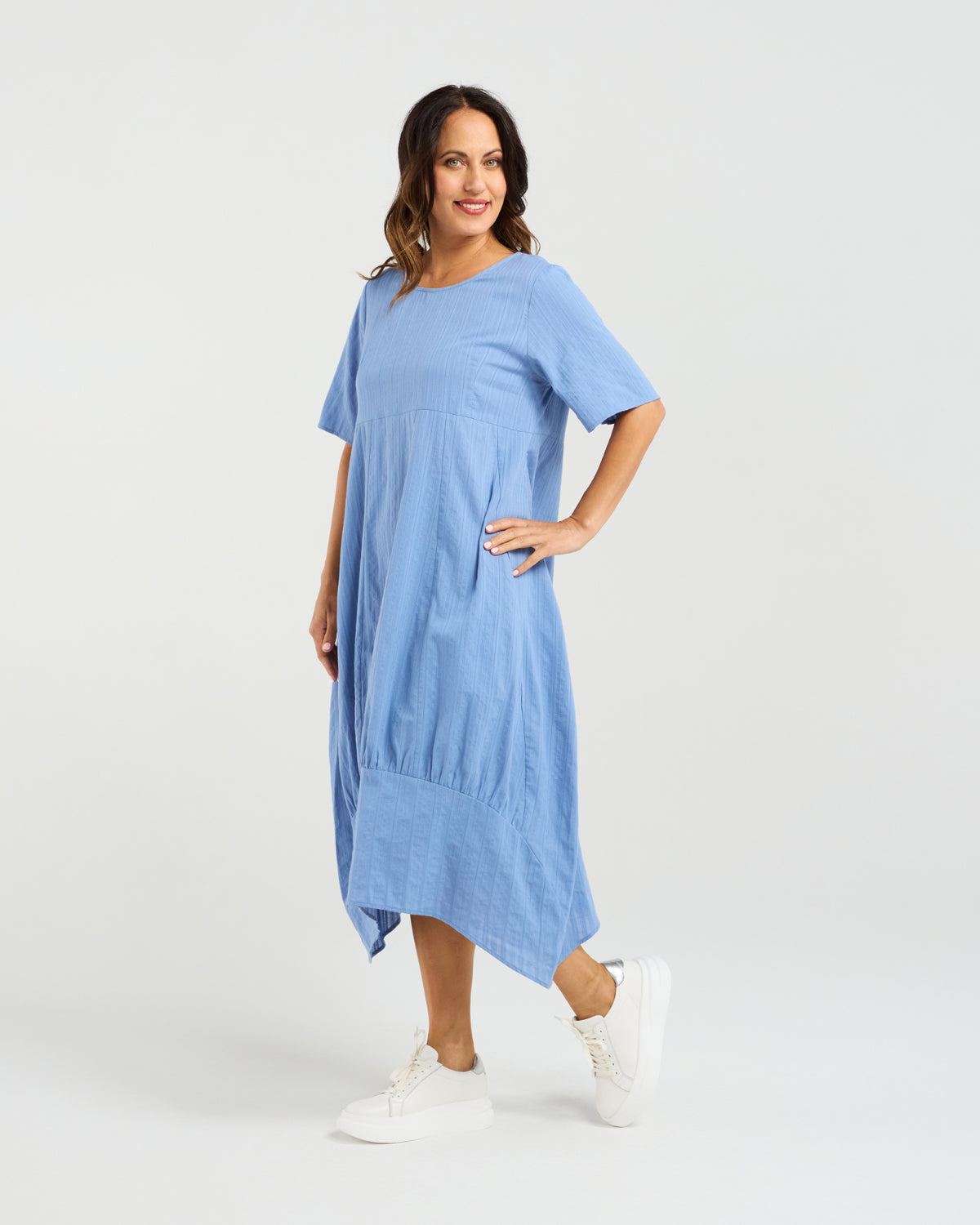 Seduce Selena Dress - Blue