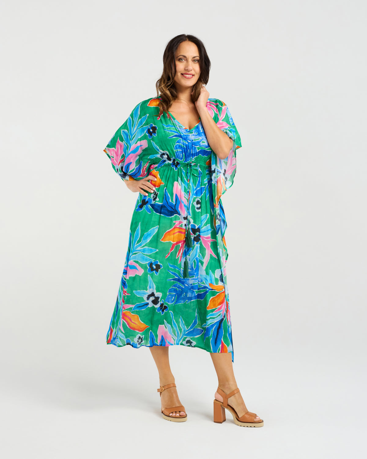 Seduce Sonya Dress - Jungle