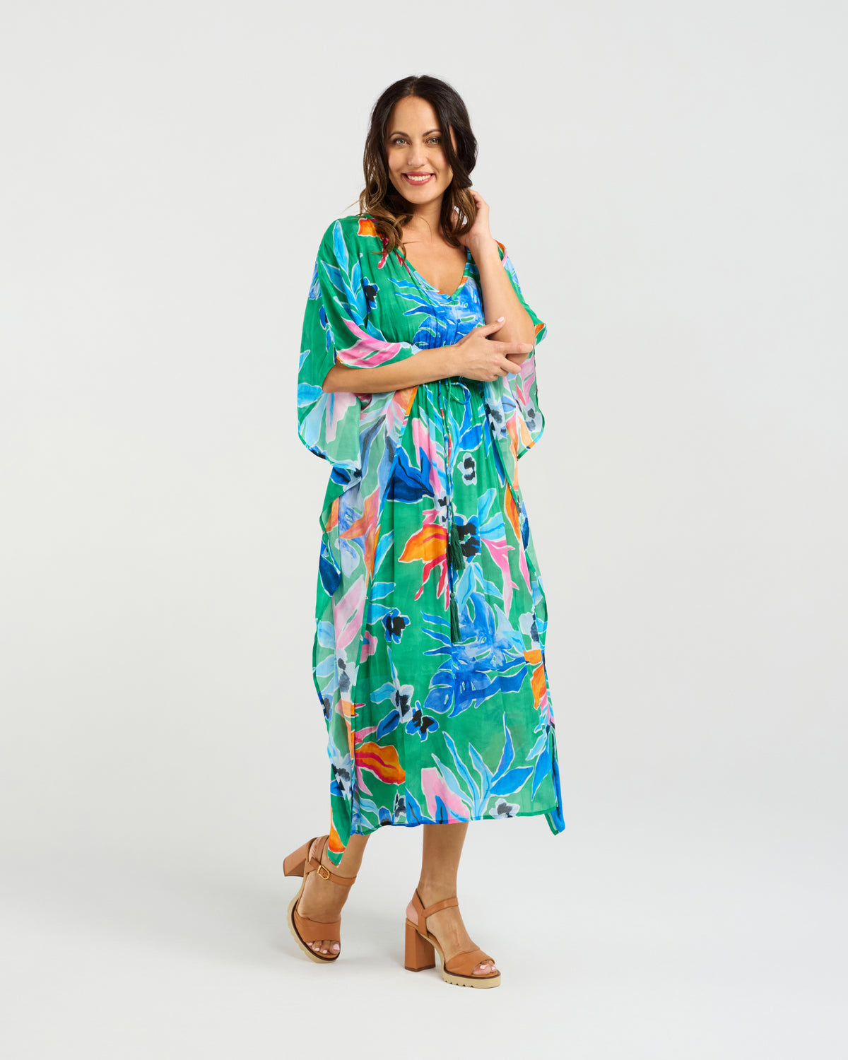 Seduce Sonya Dress - Jungle