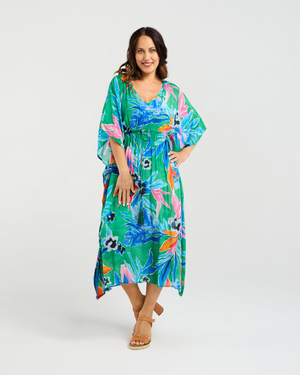 Seduce Sonya Dress - Jungle