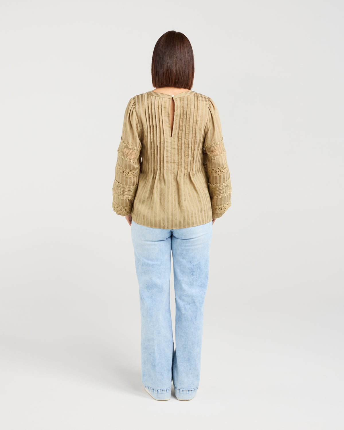 Seduce Fatima Top Khaki