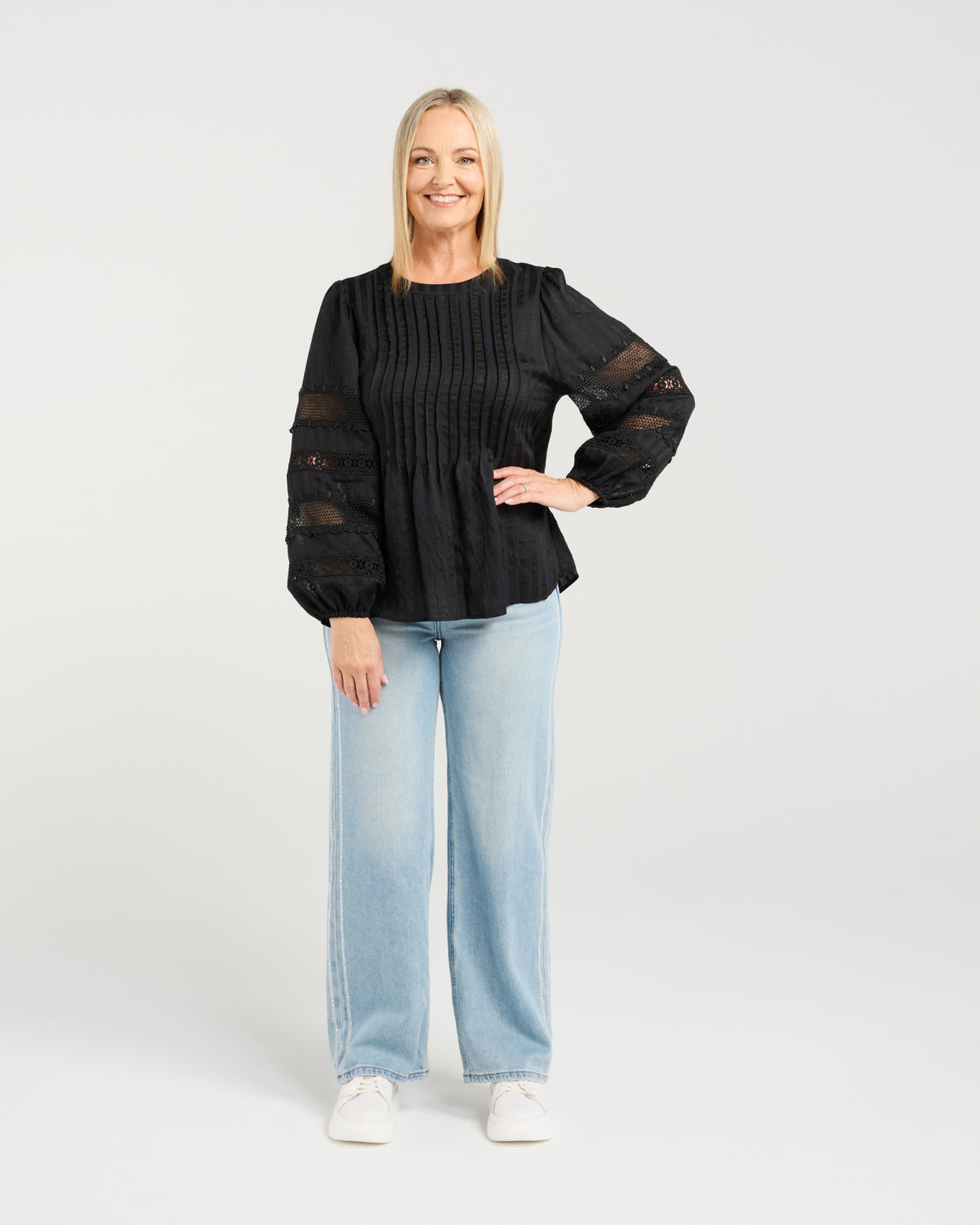 Seduce Fatima Top Black