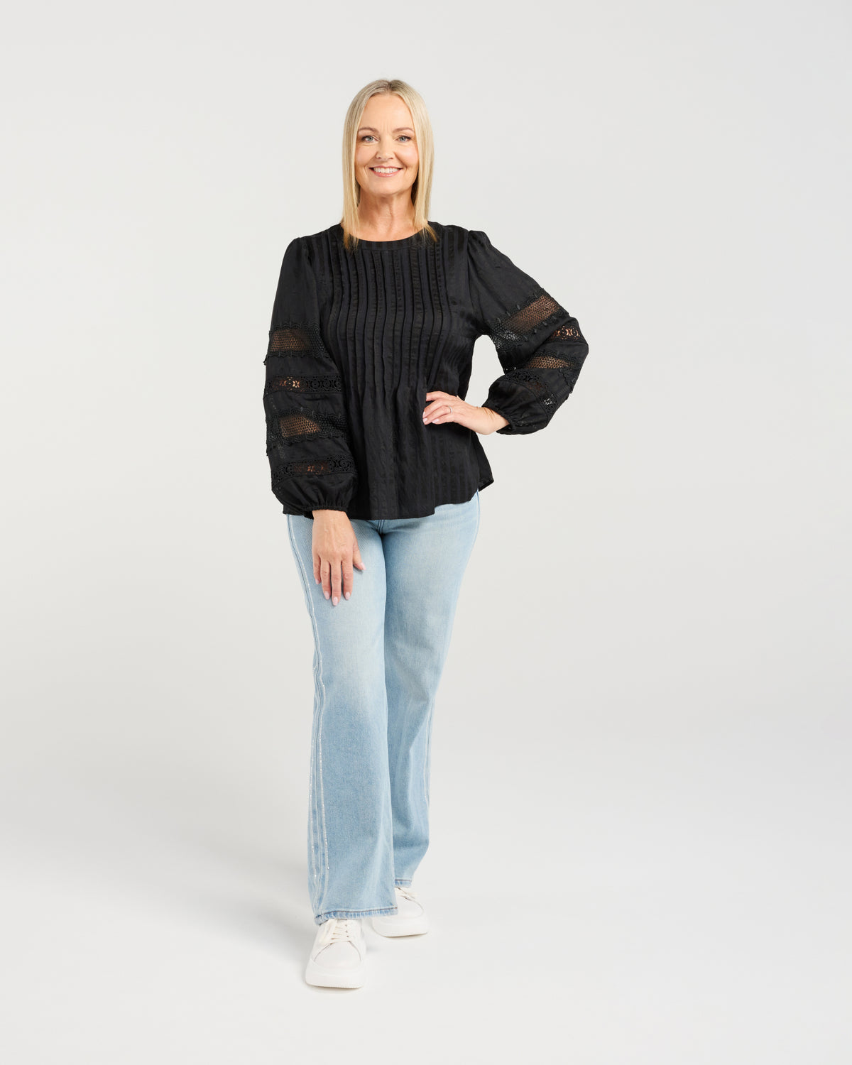 Seduce Fatima Top Black