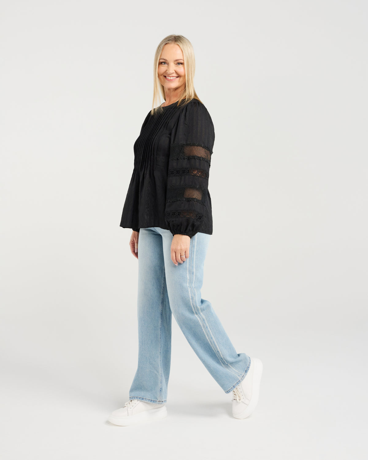 Seduce Fatima Top Black