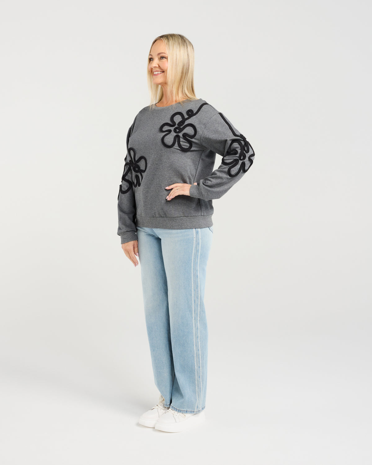 Seduce Aurelia Sweat Grey