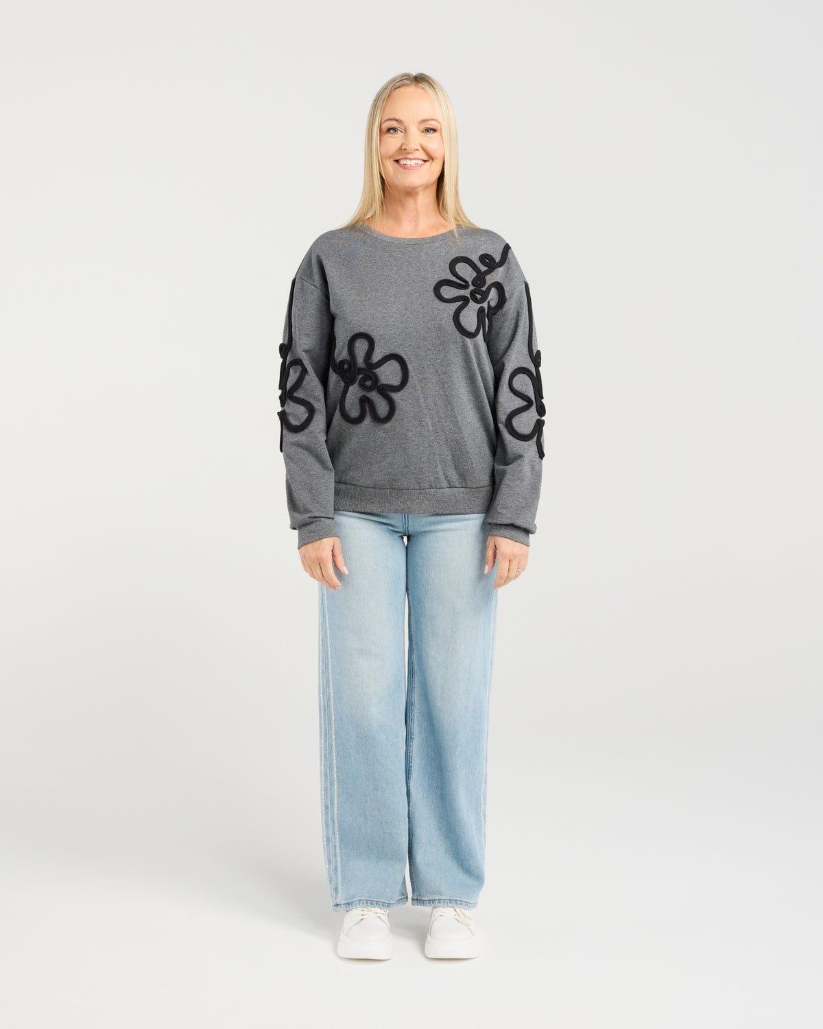 Seduce Aurelia Sweat Grey