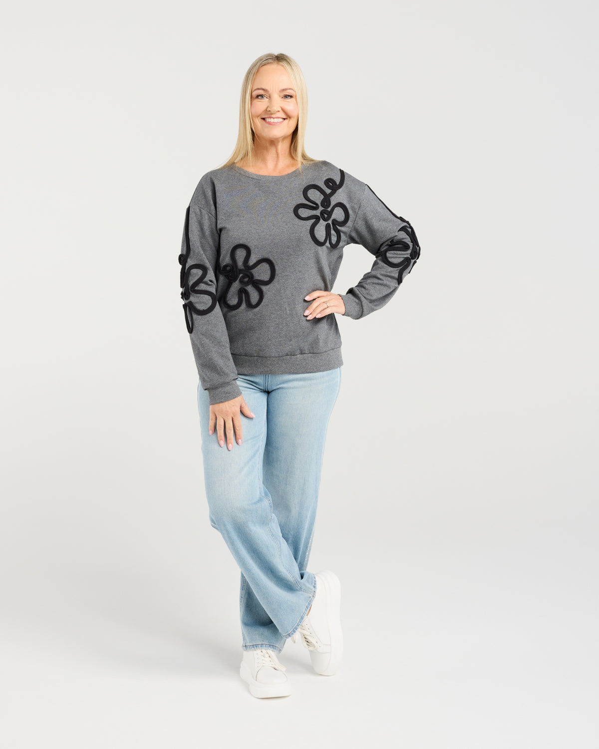 Seduce Aurelia Sweat Grey