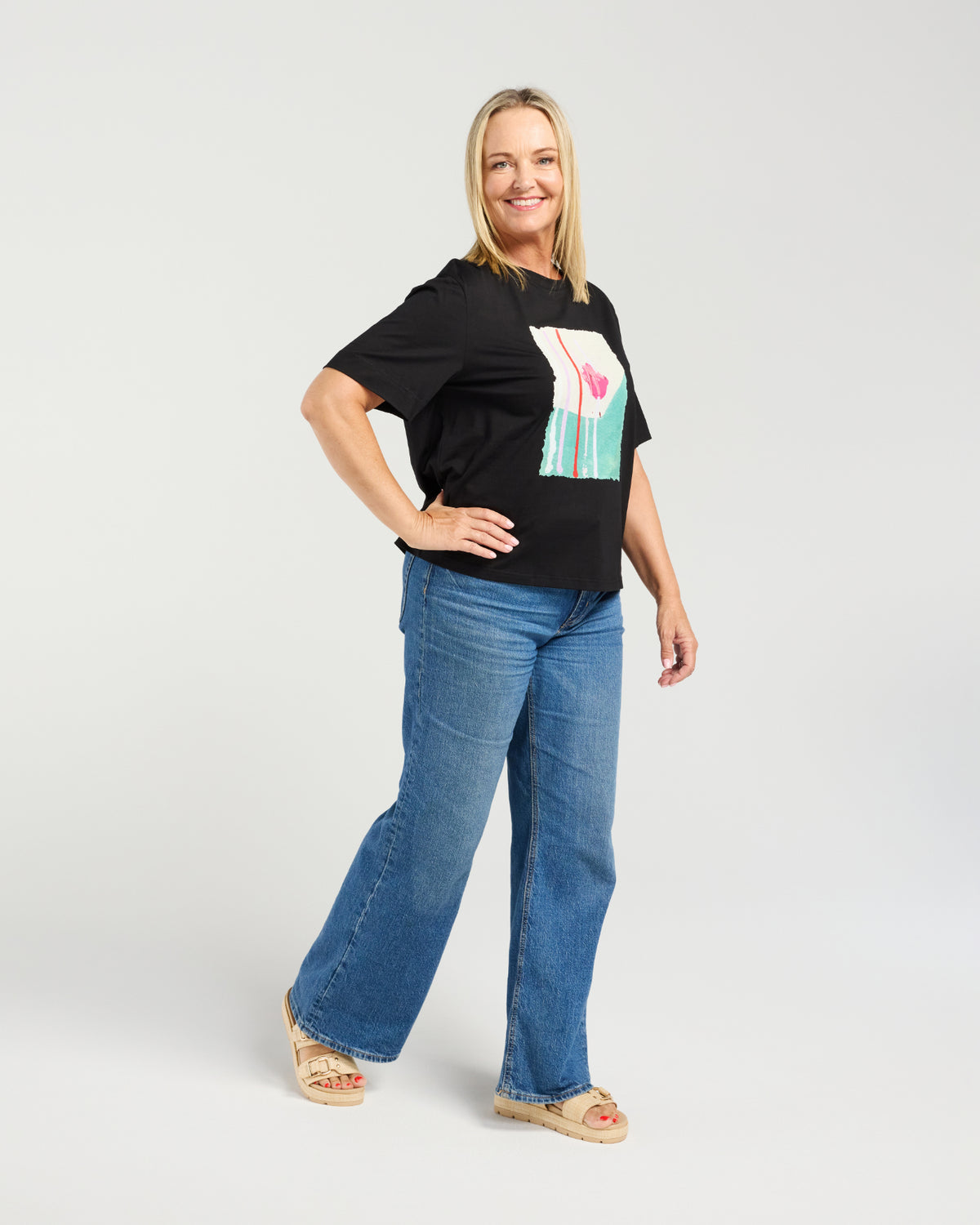 Seduce Juna Top Black