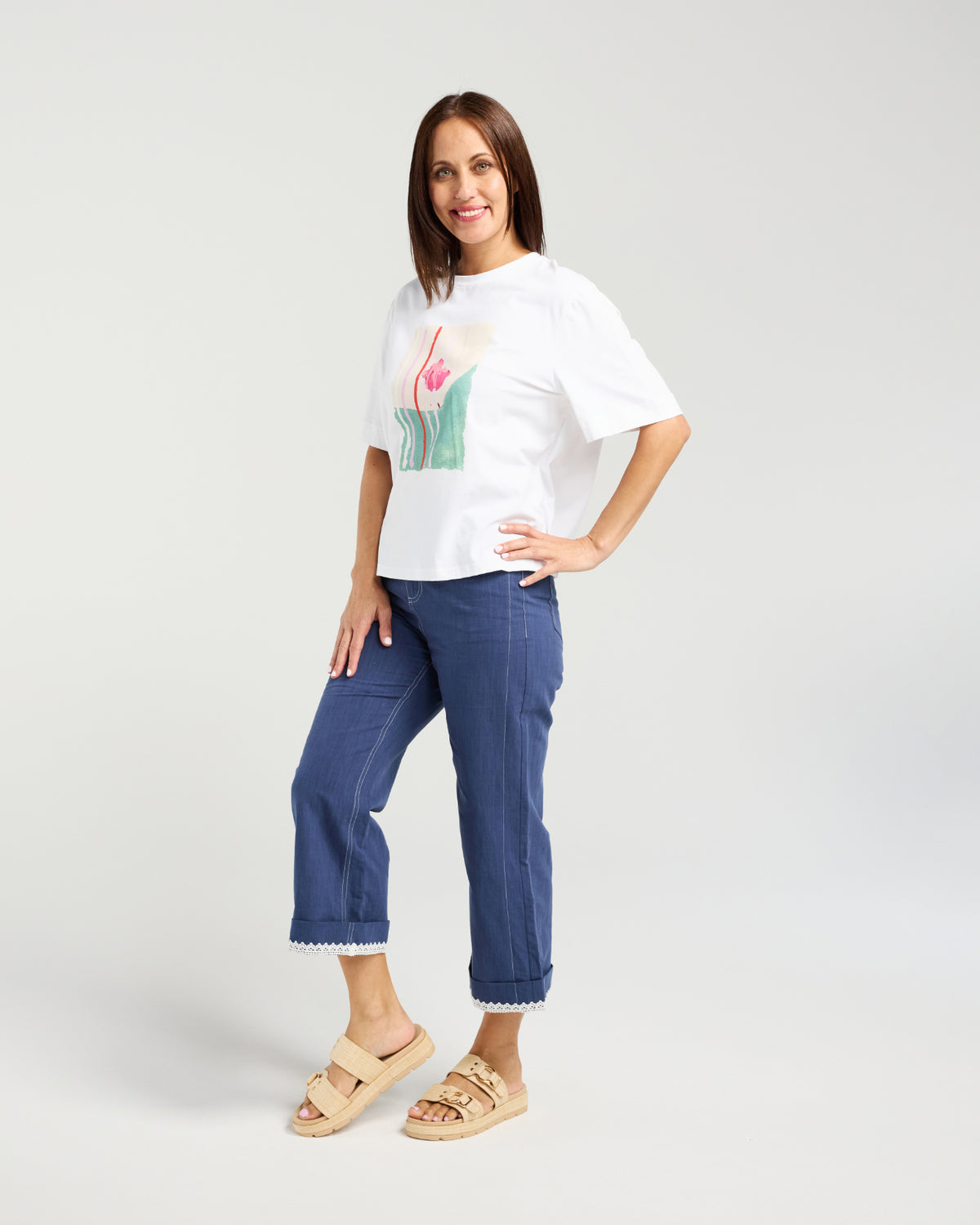 Seduce Juna Top White