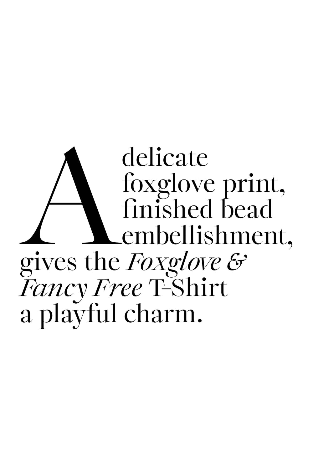 Coop Foxglove & Fancy Free T-Shirt White
