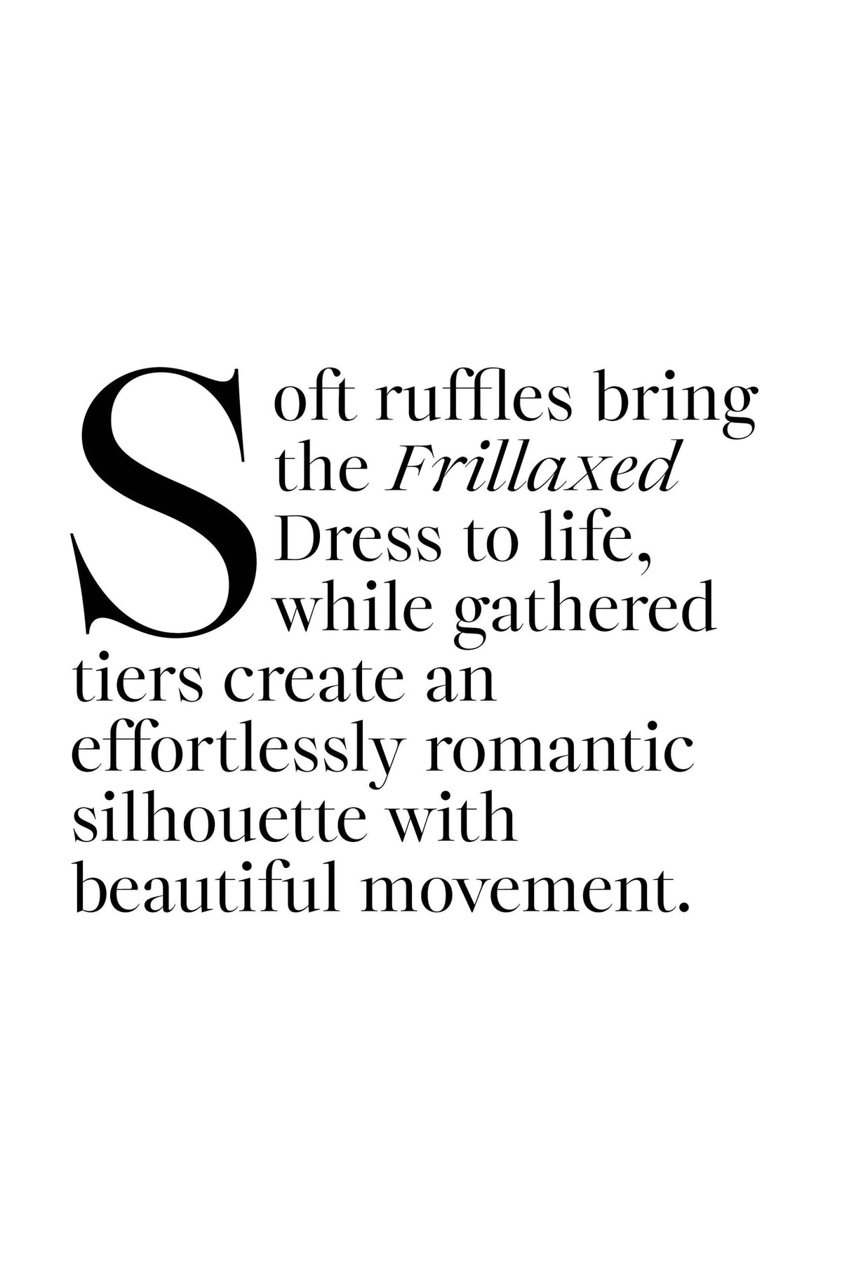 COOP Frillaxed Dress