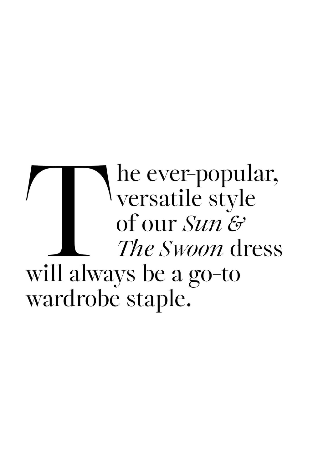 COOP Sun & The Swoon Dress - Navy