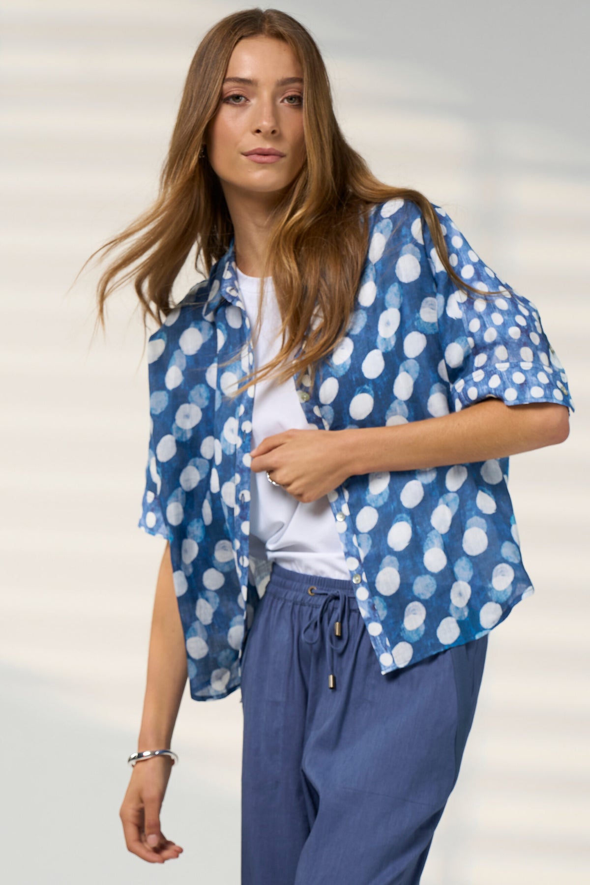 Madly Sweetly Vision Shirt- Denim