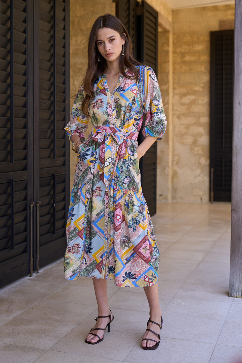 Loobie's Story Ceylon Midi Dress
