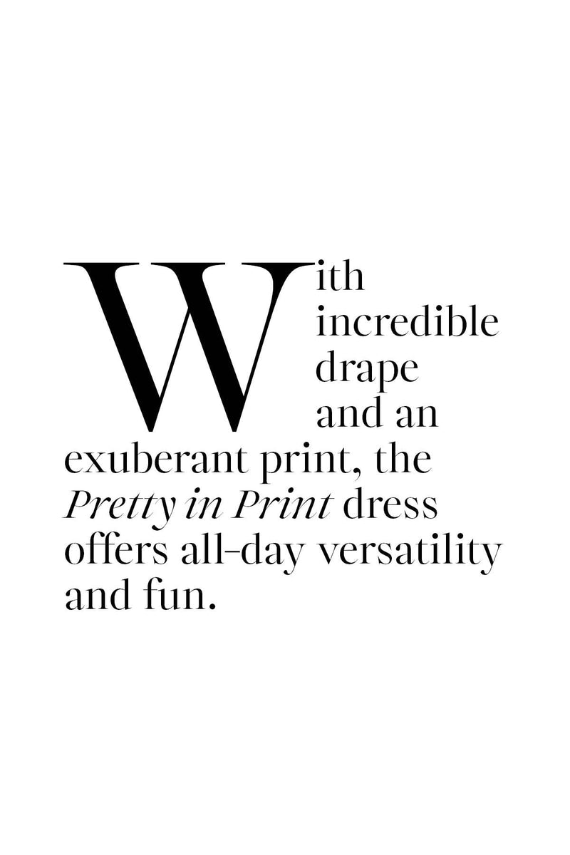 COOP Pretty In Print Dress