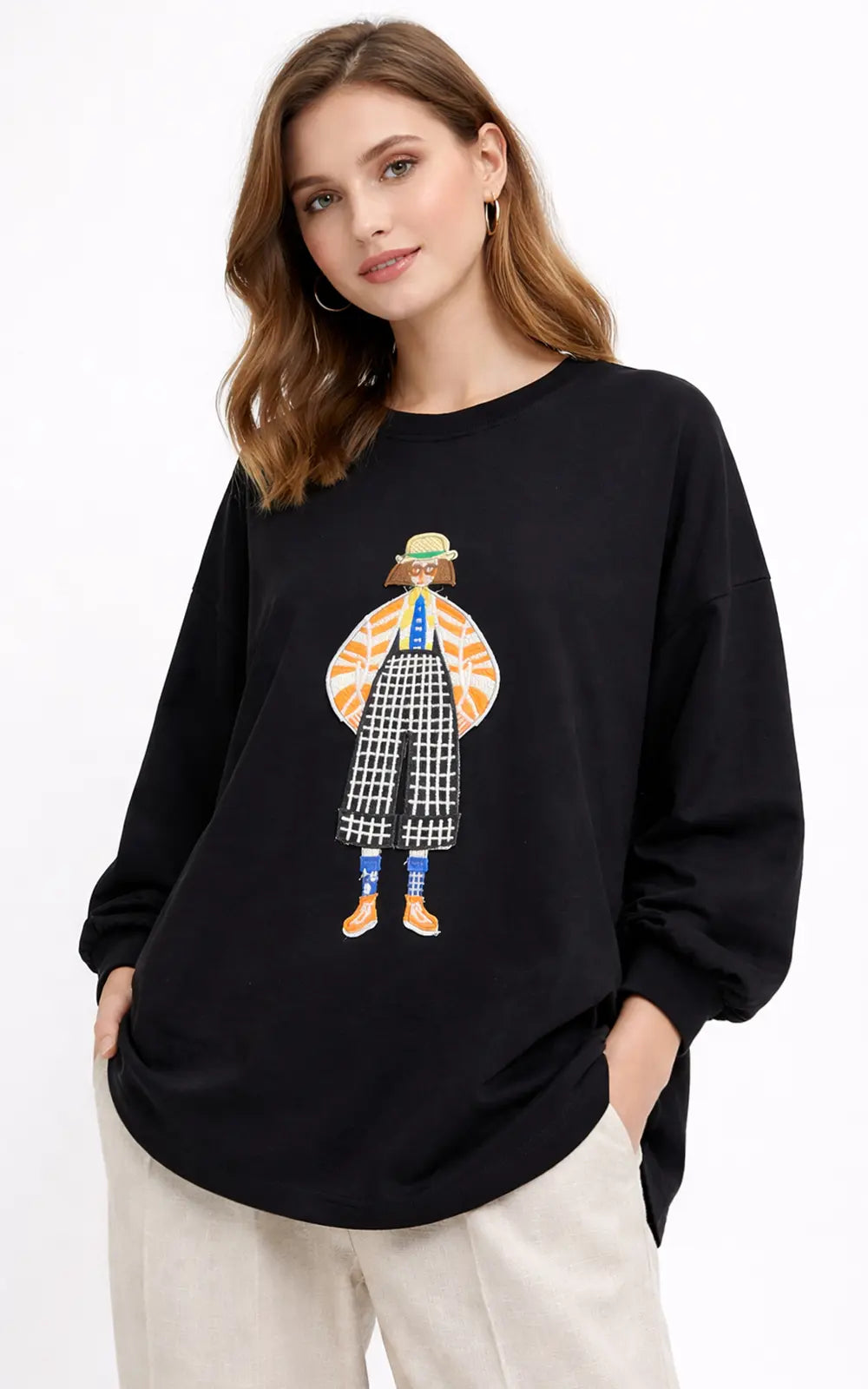 Bittermoon Comic Top - Gingham