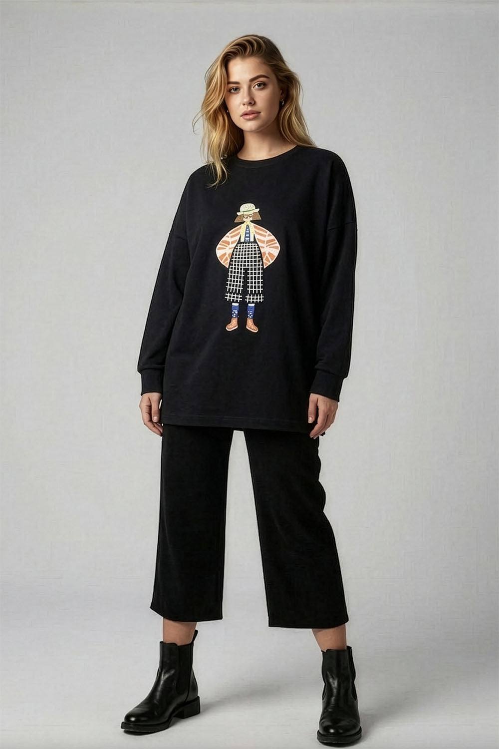 Bittermoon Comic Top - Orange Lady