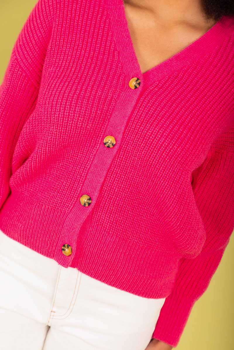 Charlo Tara Cardigan Pink