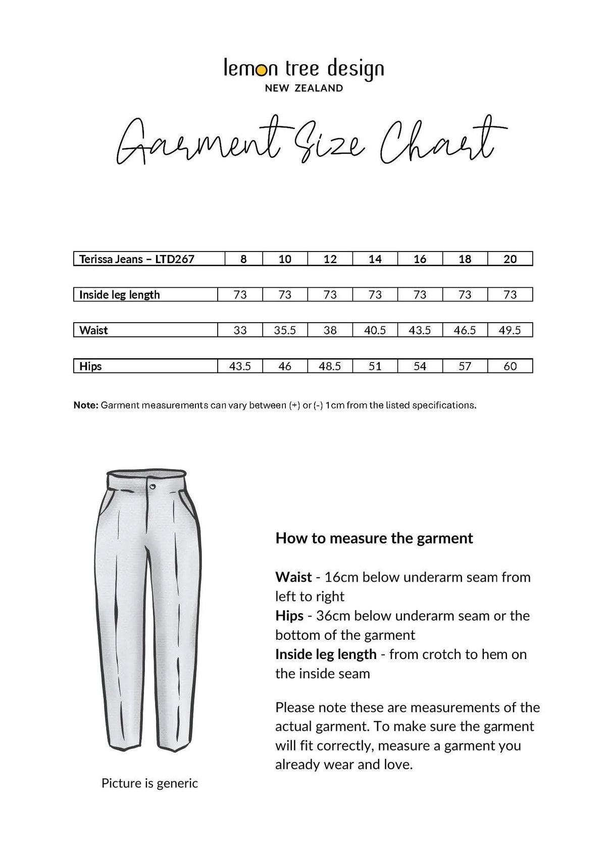 Lemon Tree Terissa Jean White