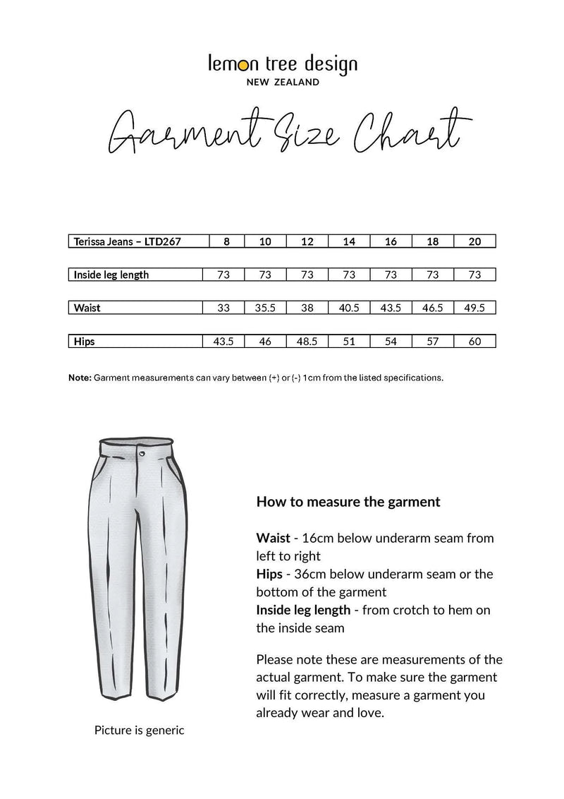 Lemon Tree Terissa Jean White