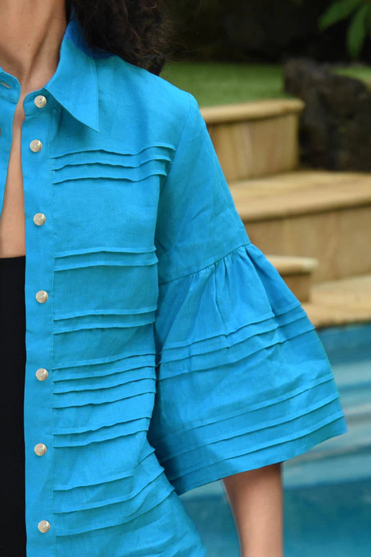 Coop Just My Tuck Shirt - Blue