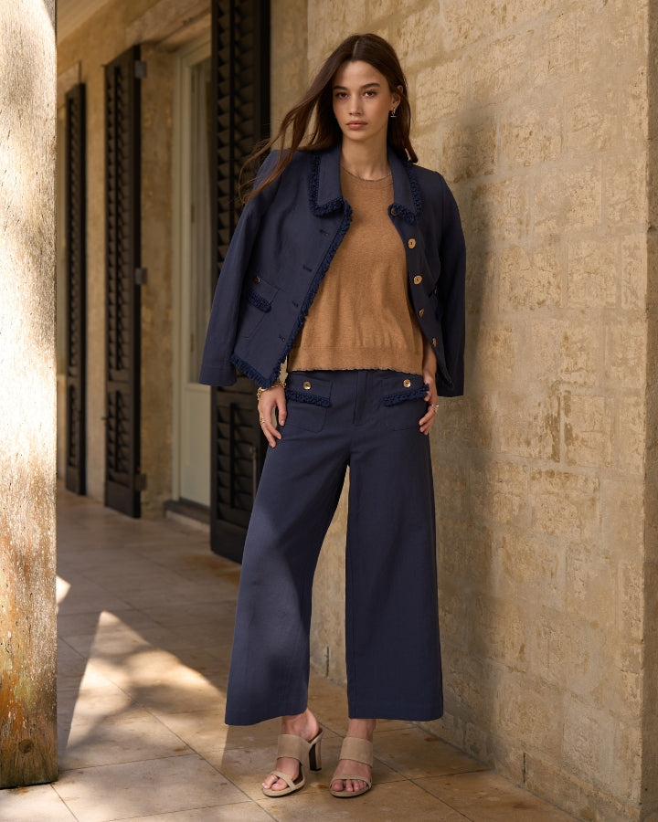 Loobies Story Navi Pants-Indigo