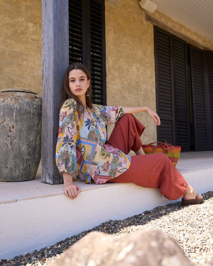 Loobies Story Navi Pants- Sandalwood