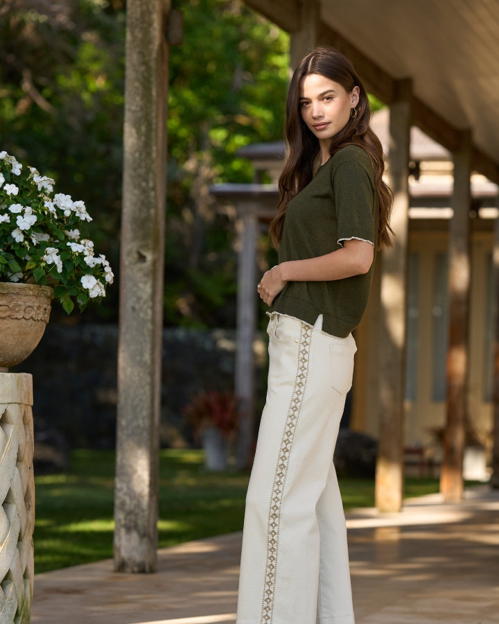 Loobies Story Maha Tee- Olive