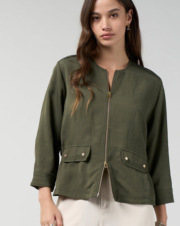 Loobie's Story Chena Jacket- Olive