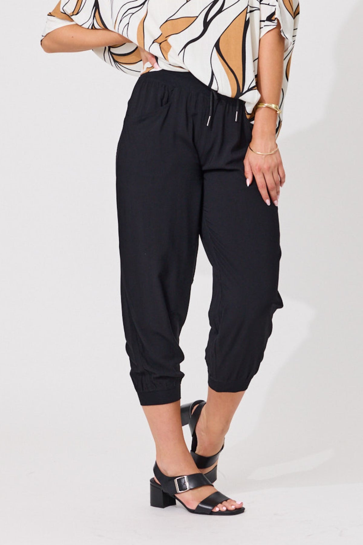 Lemon Tree Amira Pants- Black