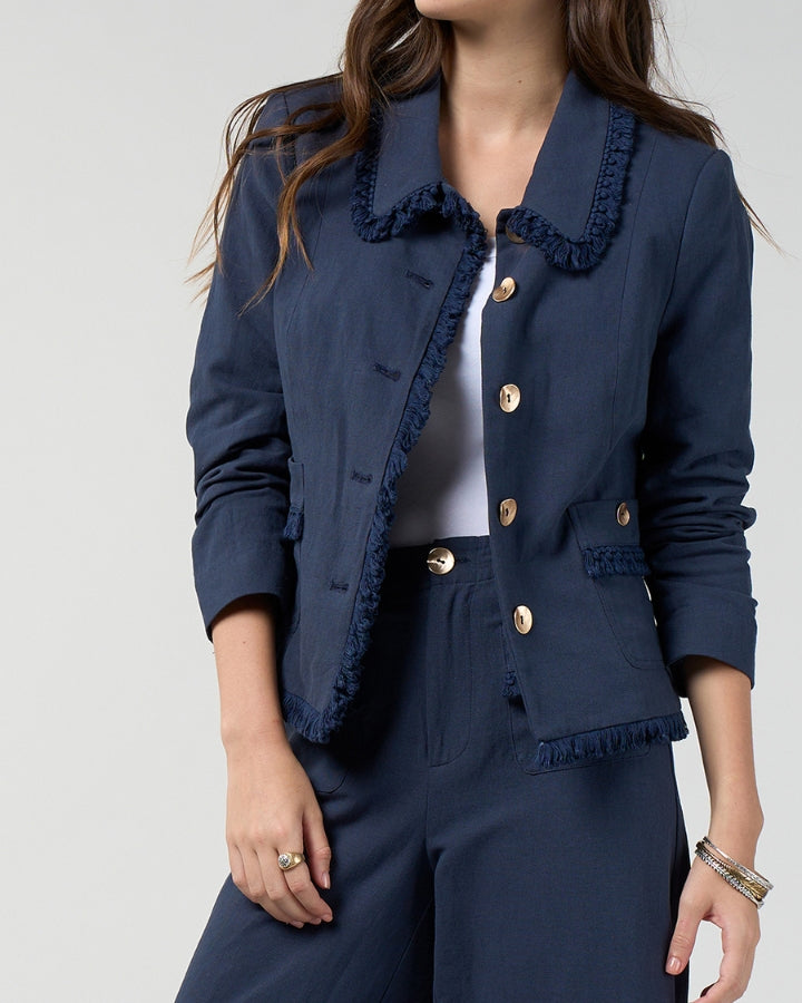 Loobie's Story Navi Jacket- Indigo