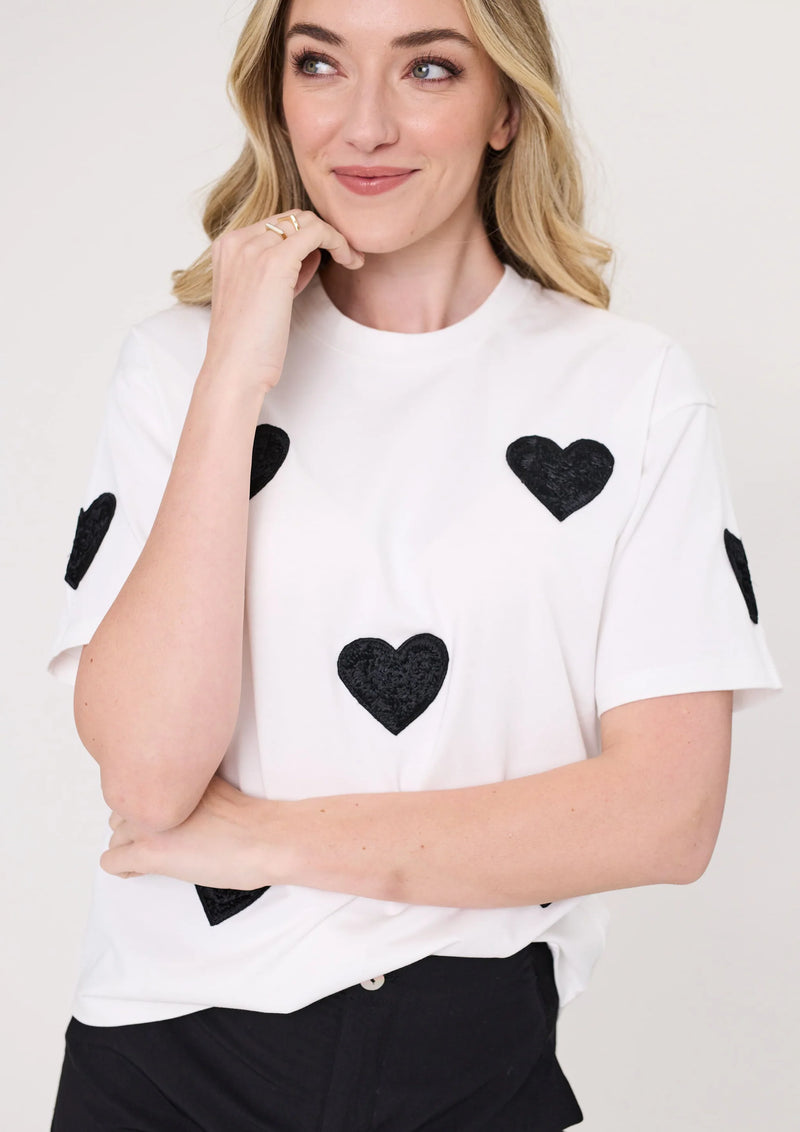 Lemon Tree Valentina Tee White