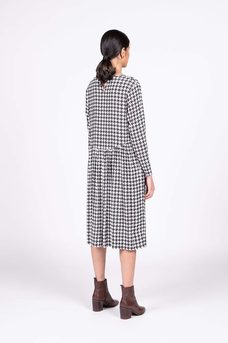 Wilson Trollope Otama Dress - Houndstooth