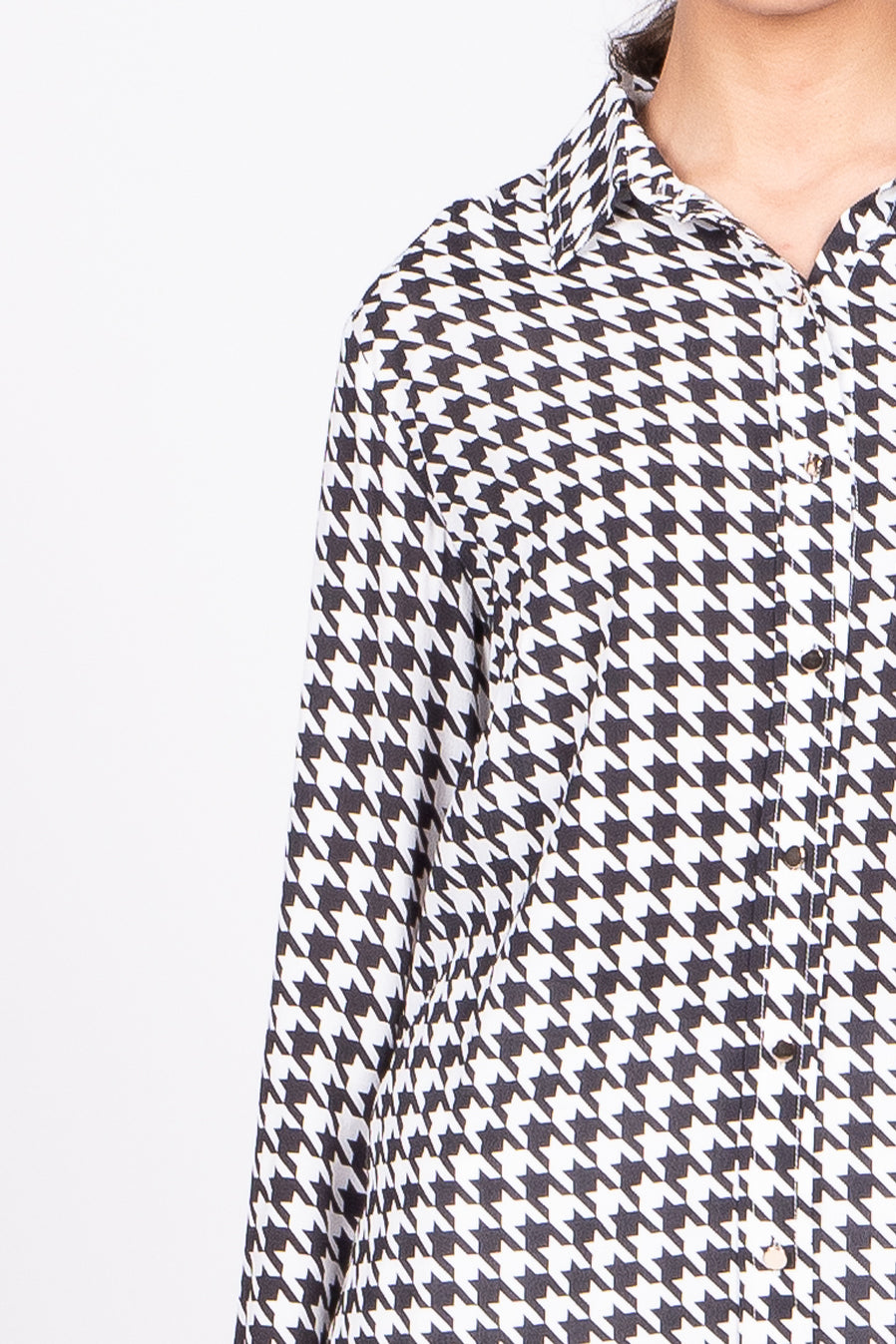 Wilson Trollope Valentina Shirt - Houndstooth