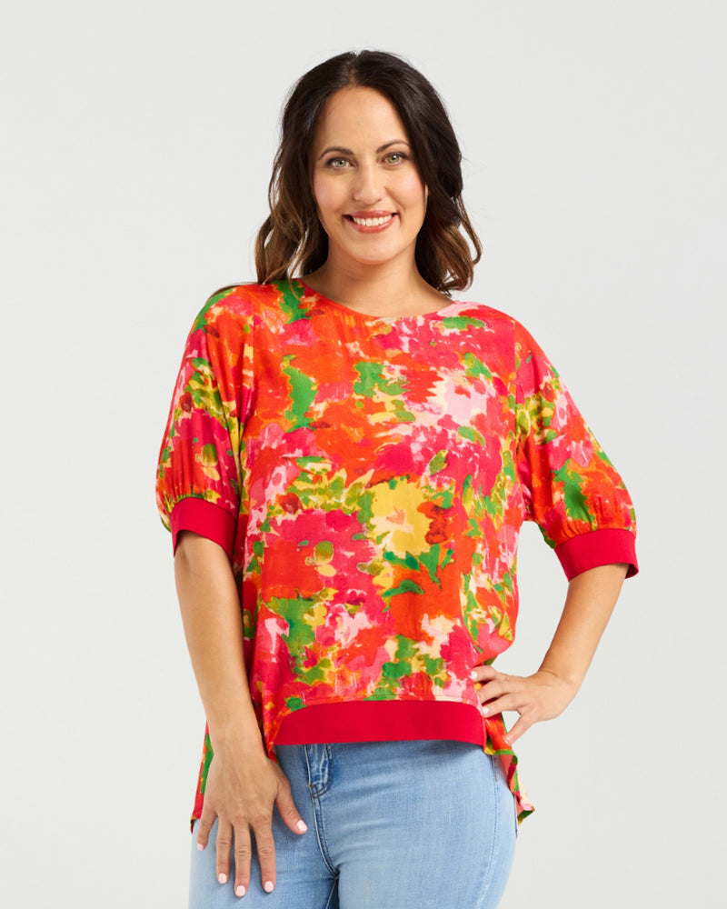 Zafina Havana Top - Flora Fusion