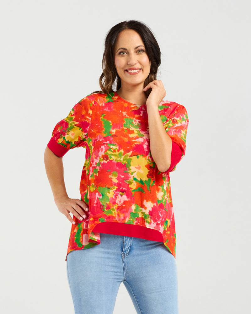 Zafina Havana Top - Flora Fusion