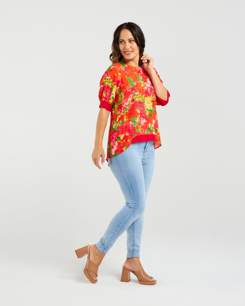 Zafina Havana Top - Flora Fusion