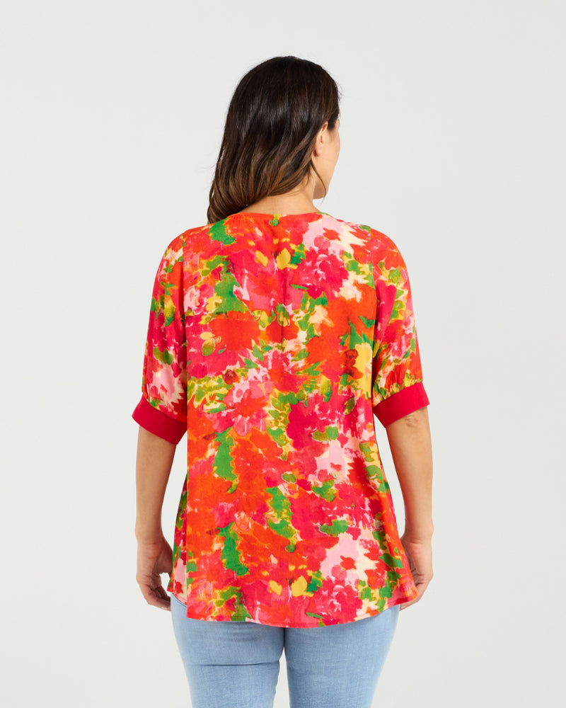 Zafina Havana Top - Flora Fusion