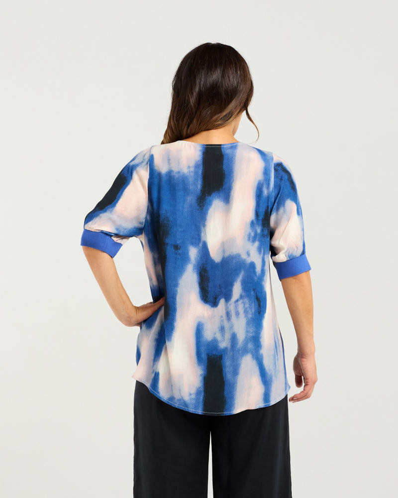 Zafina Havana Top - Celeste