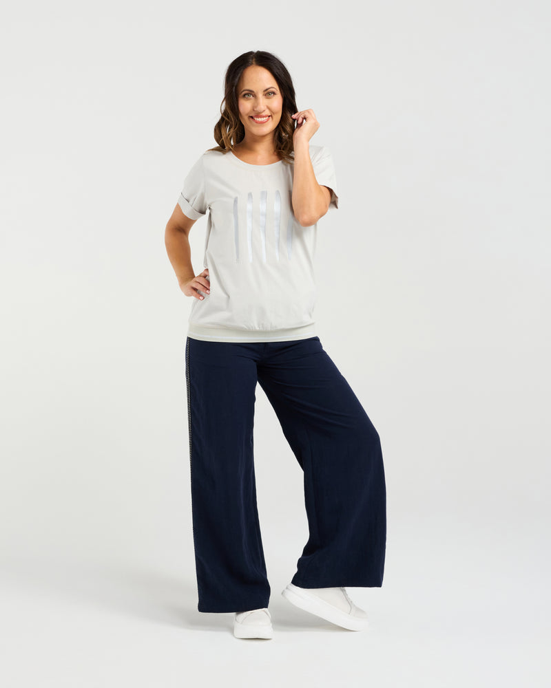 Zafina Mia T-Shirt - Grey