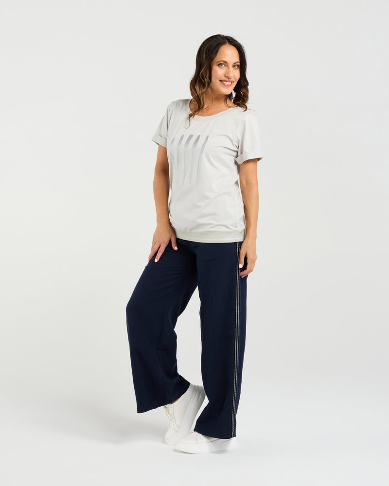 Zafina Mia T-Shirt - Grey