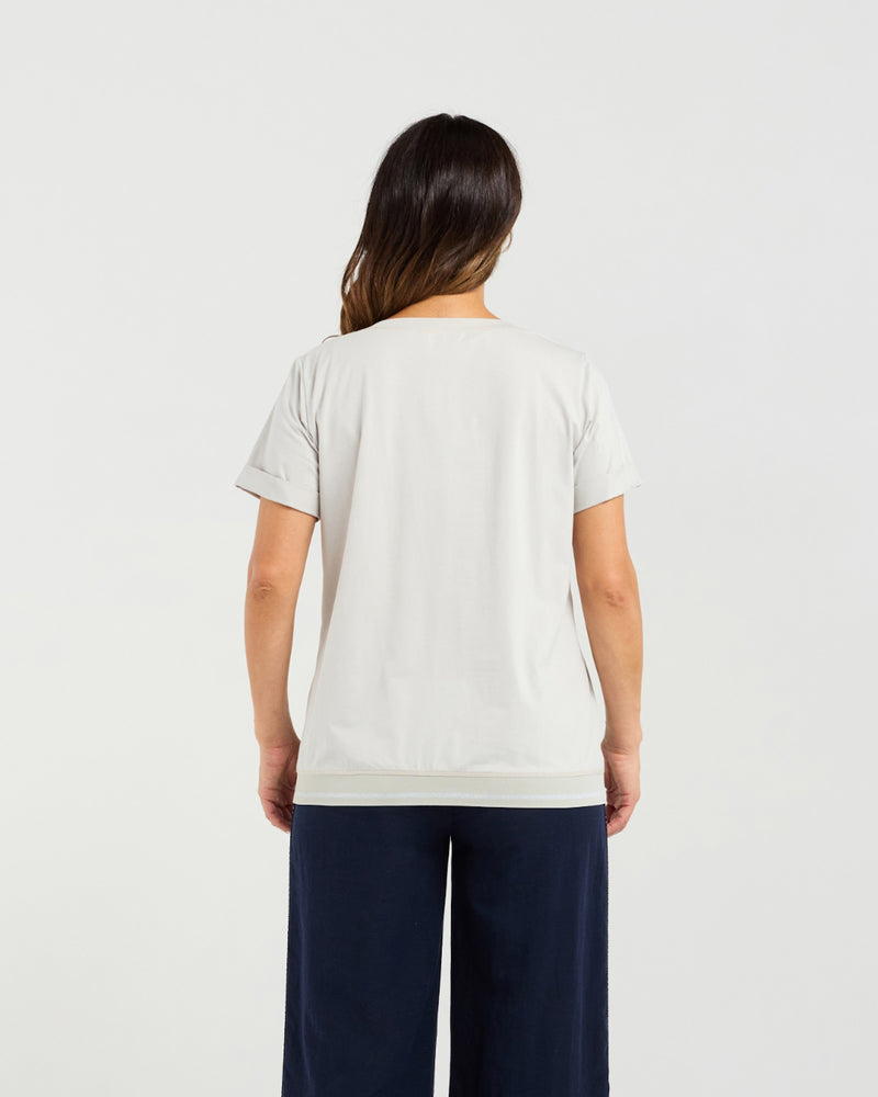 Zafina Mia T-Shirt - Grey