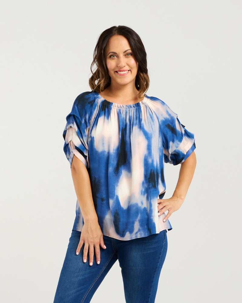 Zafina Anne Top - Celeste