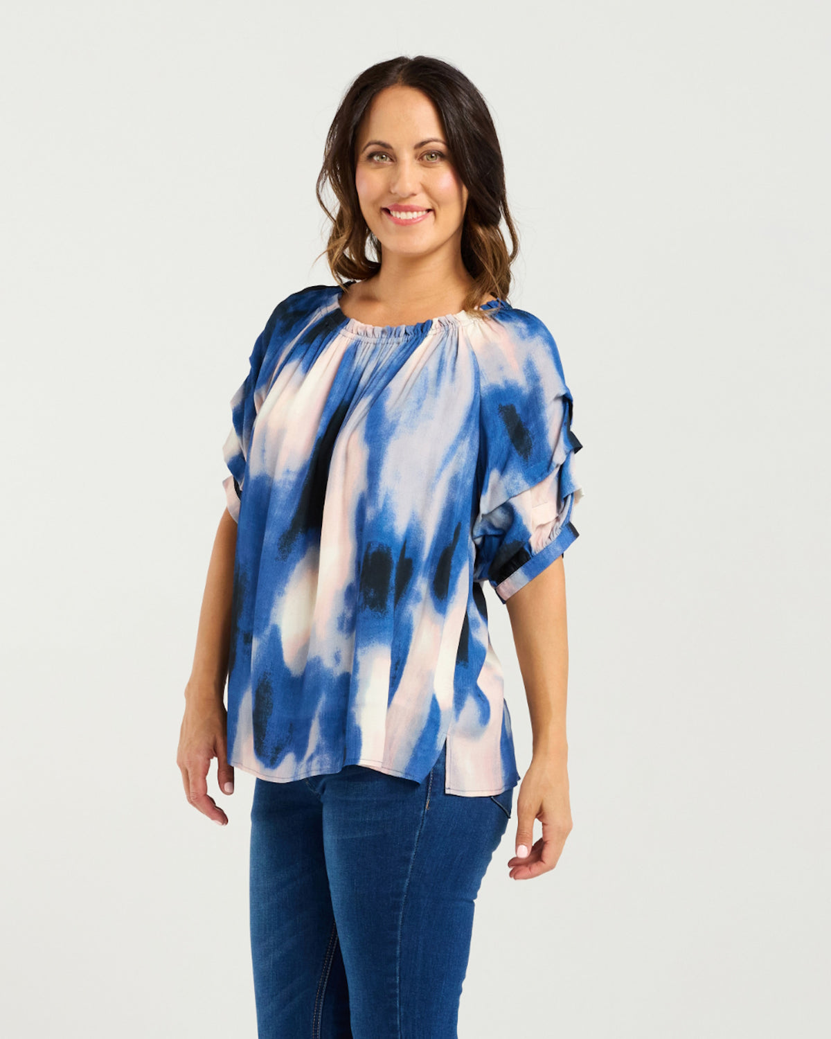 Zafina Anne Top - Celeste