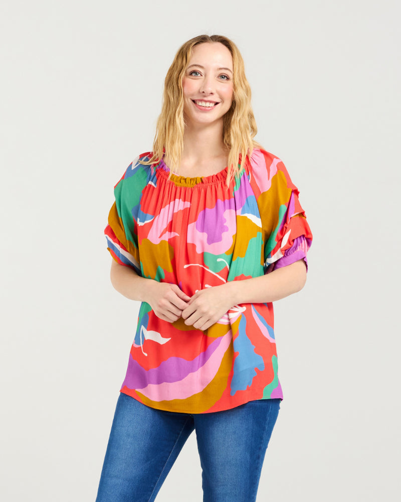 Zafina Anne Top - Vibrance