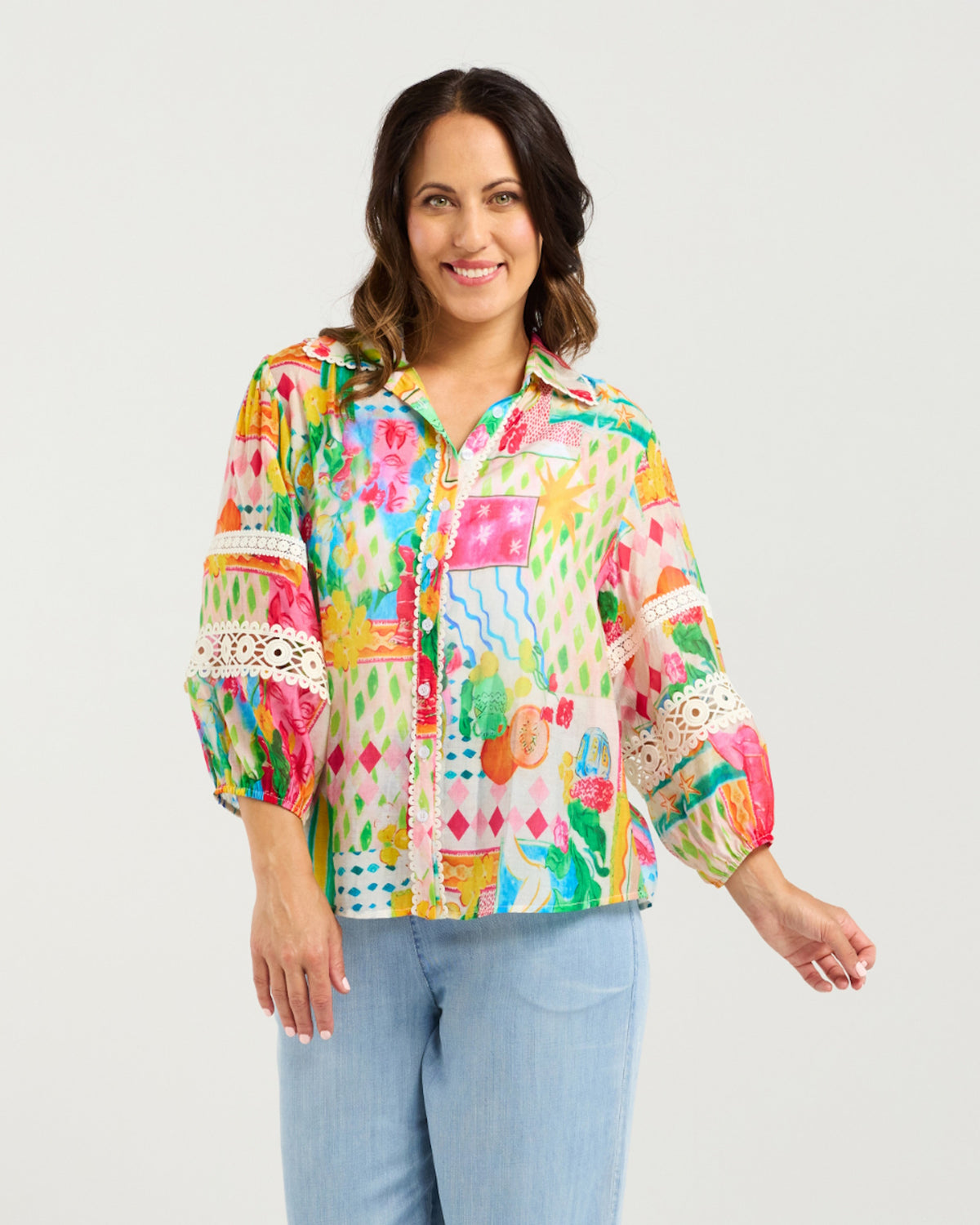 Zafina Arabella Shirt - Radiant