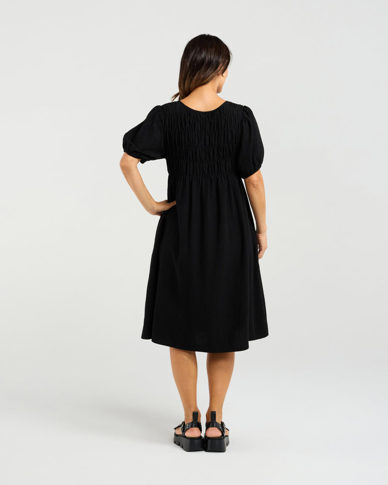 Zafina Sienna Dress - Black